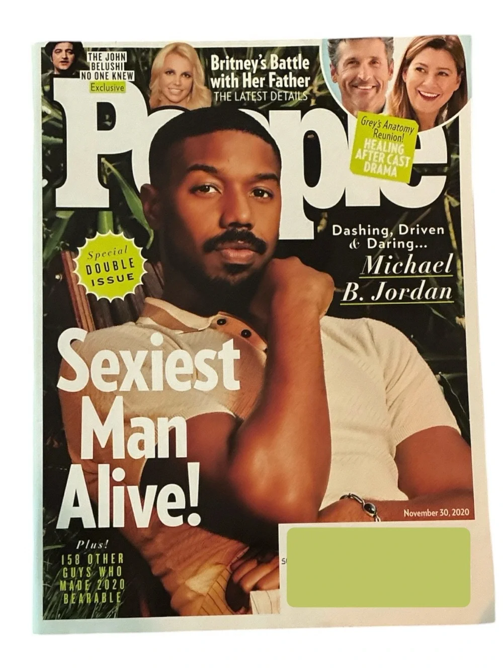 People Magazine November 30 2020 Michael B Jordan Sexiest Man Alive